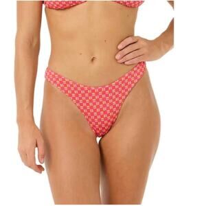 Rip Curl Shell Cove High Leg Cheeky Bikini Bottom NWT  Size Large